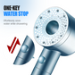 High Pressure 5-Mode Filtered Shower Head with Hose & Base