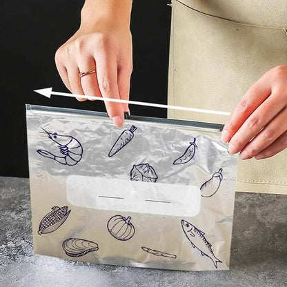 🌟The Freshness Savior🌟Reusable Aluminum Foil Sealable Storage Bags