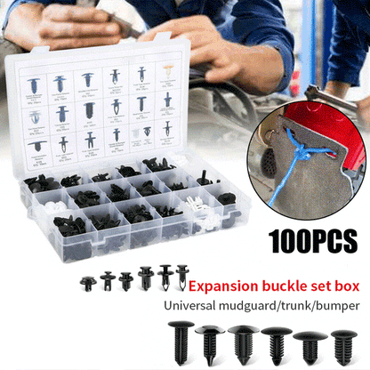 🎁2026 New Arrivals 50% OFF💥100pcs Universal Expansion Screw Clips Set – Multi-Size, Strong Grip & Easy Installation 🛠️🚗