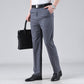 Men's High Waist Business Suit Trousers