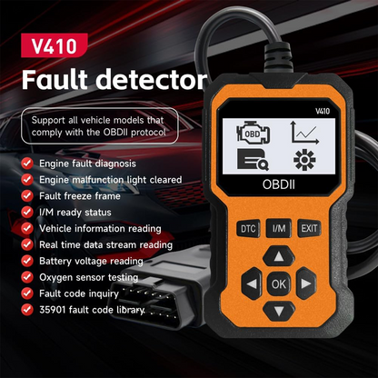 Multifunctional OBD2 Diagnostic Scanner for Vehicle Engines