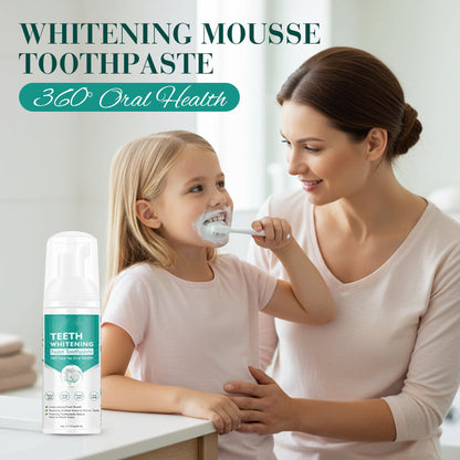 360° Oral Health Whitening Mousse Toothpaste