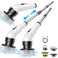 🚀 Hands-Free Freedom🌟Multifunctional Electric Extendable Cleaning Brush