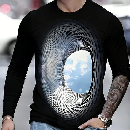 3D Digital Print Graphic Top