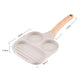 4-Hole Non-Stick Divided Frying Pan