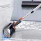 3-in-1 Floor Scrub Brush with Long Handle