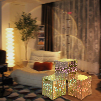 Magic Cube DIY Tulip Mirror Light
