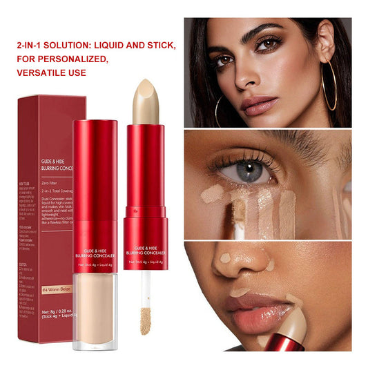 🌟Buy 1 get 1 Free💖Dual-Ended Long-Lasting Lightweight Concealer