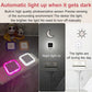 Night Light, Plug in Night Light, Dusk to Dawn Nightlight Led Night Lights for Bedroom, Bathroom, Hallway Warm White Home Lighting