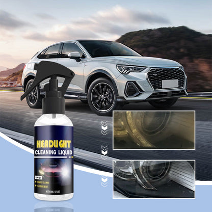 ⏳Time-Limited Special⏰Car Headlight Cleaning and Restoration Agent