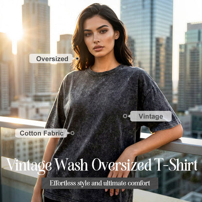 Vintage Wash Oversized T-Shirt