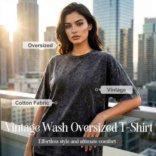 Vintage Wash Oversized T-Shirt