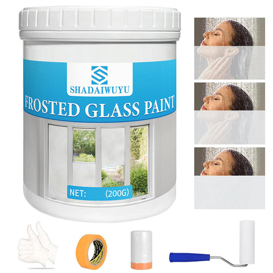 🎁 50% OFF! 🔥 Frosted Glass Paint 2026 – Quick-Drying, Water-Resistant & Elegant Frosted Effect 🌫️✨