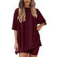 🌞Summer Hot Sale 50%OFF💞-Women's Summer Casual loose two-piece set