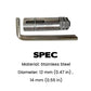 Premium Easy-Out Stripped Screw Extractor Set