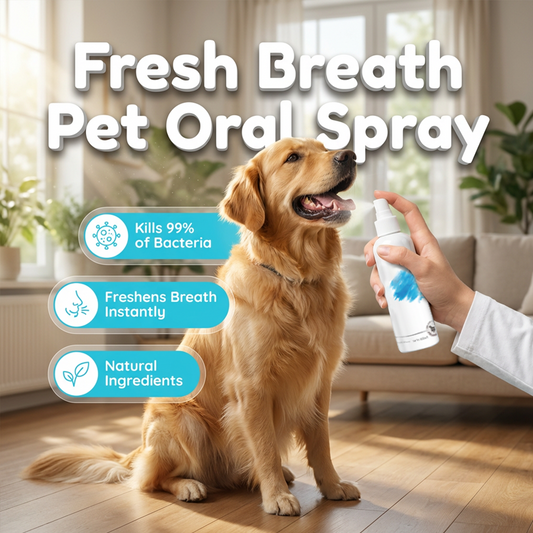 Pet Oral Care Spray for Dogs & Cats