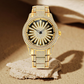 💎 Men's Iced-Out Watch with Rotating Dial – Sparkling Crystals, Precise Quartz & Durable Mineral Glass ✨