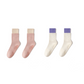 Cloud-Soft Pilates Crew Grip Socks