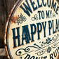 “This Is My Happy Place” Door Sign