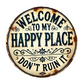 “This Is My Happy Place” Door Sign