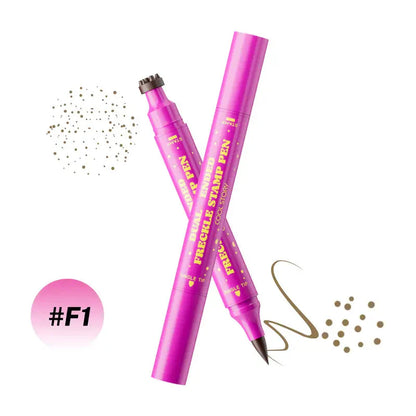 🔥HOT SALE🔥Waterproof Freckles Pen: Faux Freckle Stamp and Fine Tip Eyeliner for Realistic, Long-Lasting Freckles and Effortless Makeup, Perfect for Daily Wear and Cosplay