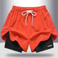2-in-1 Quick-Dry Running Shorts for Men & Women