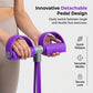 4-Tube Pedal Resistance Band for Home Workout