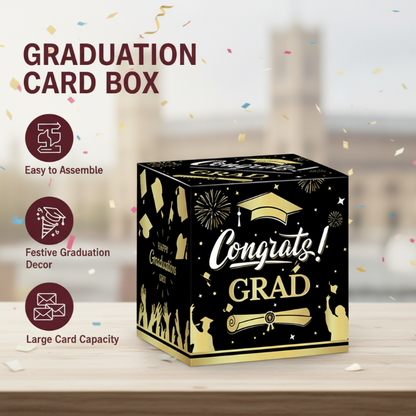 Large Capacity Graduation Card Box