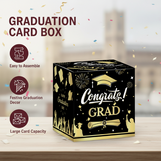 Large Capacity Graduation Card Box