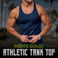 Men's Solid Athletic Tank Top