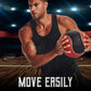 Men's Solid Athletic Tank Top