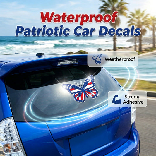 Waterproof Faith & Pride Car Body Sticker