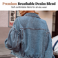Women's Lantern Sleeve Denim Jacket