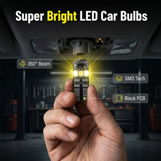Super Bright White Car Interior & Exterior LED Lights