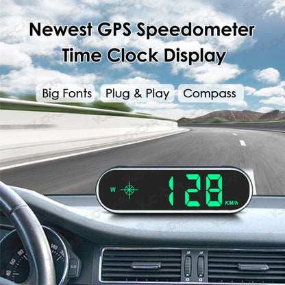 Multi-Function Digital Car Speed Display & Compass