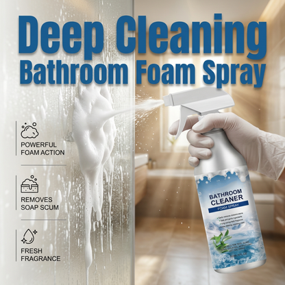 Deep Cleaning Bathroom Foam Spray