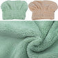 Haarturban aus Korallenfleece