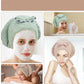 Haarturban aus Korallenfleece