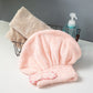 Haarturban aus Korallenfleece