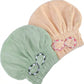 Haarturban aus Korallenfleece