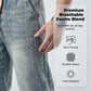 Men's All-Season Wide-Leg Drawstring Jeans