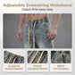 Men's All-Season Wide-Leg Drawstring Jeans