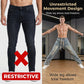 Men's All-Season Wide-Leg Drawstring Jeans