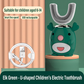 Kids' U-Shaped Automatic Electric Toothbrush