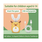 Kids' U-Shaped Automatic Electric Toothbrush