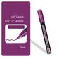 8-Color Metallic Marker Pen Set