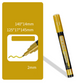 8-Color Metallic Marker Pen Set