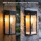 Modern Solar-Powered LED Wall Light