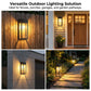 Modern Solar-Powered LED Wall Light