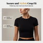 Women's Short Sleeve Top and Slit Midi Skirt Set